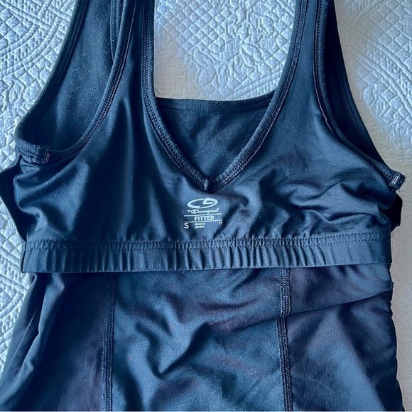 Workout, Yoga Black Tank Top - Picture 8 of 9